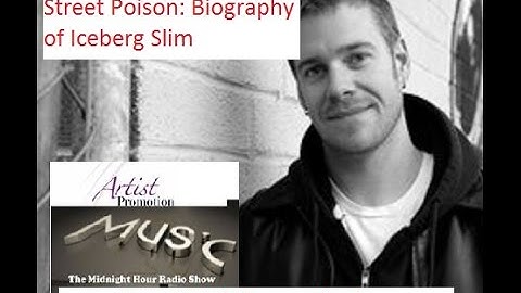 Justin Gifford Author Street Poison: Biography of Iceberg Slim The Midnight Hour Radio Show