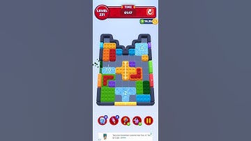Color Block Jam Level 231 VERY HARD  #colorblockjam #games