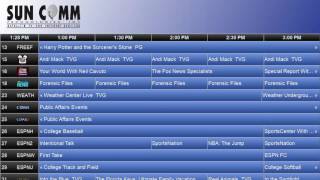 ONTV Classic Electronic Program Guide (EPG)