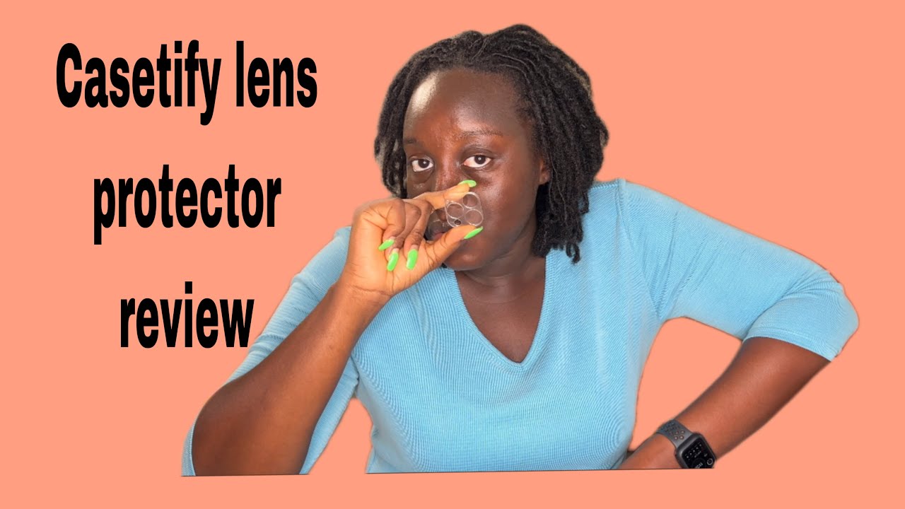 My thoughts on Casetify iPhone 13 pro lens protector; Honest review The Tarawallie family