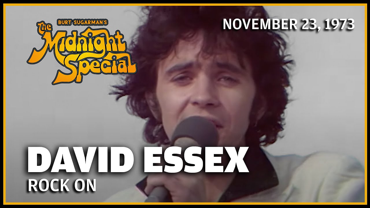 Rock On David Essex The Midnight Special YouTube