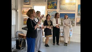ART FOR UKRAINE EXHIBIT/LOFT GALLERY/PERKINS CENTER FOR THE ARTS COLLINGSWOOD