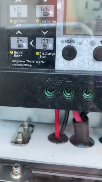 Solar panel setup for pump