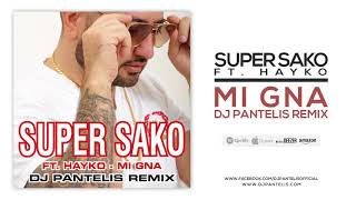 SUPER SAKO Ft   HAYKO   MI GNA DJ Pantelis Official Remix Resimi