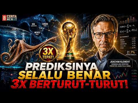 JANDA4D x asyiktoto - Ini Dia Prediksi Joachim Klement, si Paul The Octopus versi World Cup 2026! | Cerita 8 Menit