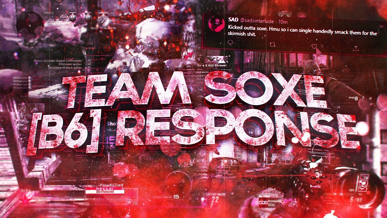SoXe: Sniping Skirmish response (B6)