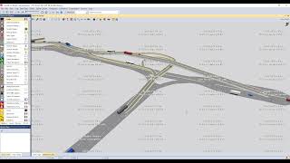 Vissim simulation model in shib bari & Joydebpur rail crossing , Gazipur screenshot 5