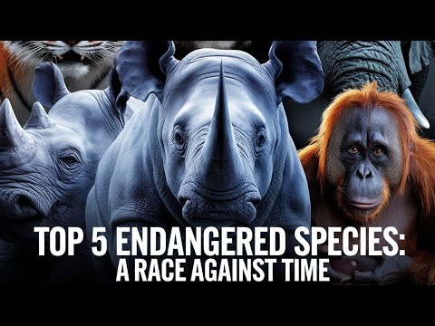 Top 5 ENDANGERED Species on Earth #shorts - YouTube