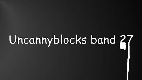 Uncannyblocks band 27