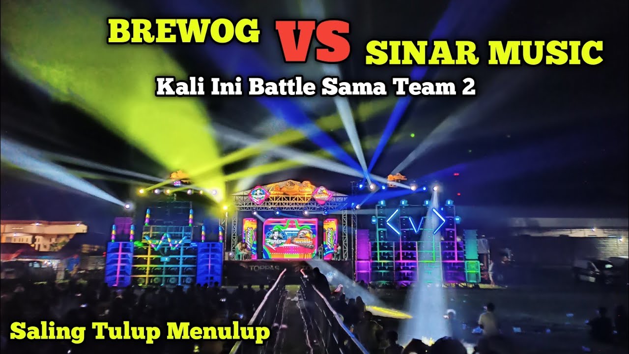 Saling Tulup Menulup💥Kali Ini Giliran Team 2 Yang Battle Sama Sinar Music