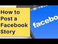 📖 How to Post Facebook Stories 📚