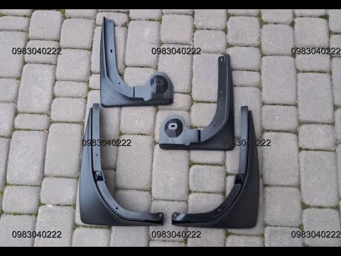 Бризковики Skoda Octavia A5 (2004-2013) VAG оригінальні весь комплект, видео 1