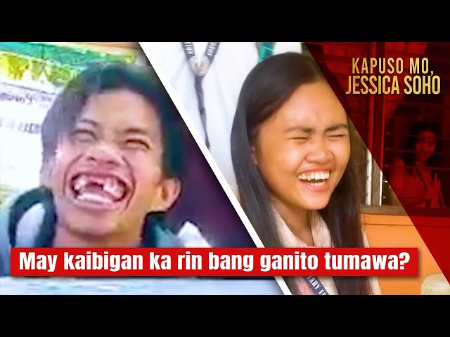 May kaibigan ka rin bang ganito tumawa? | Kapuso Mo, Jessica Soho class=