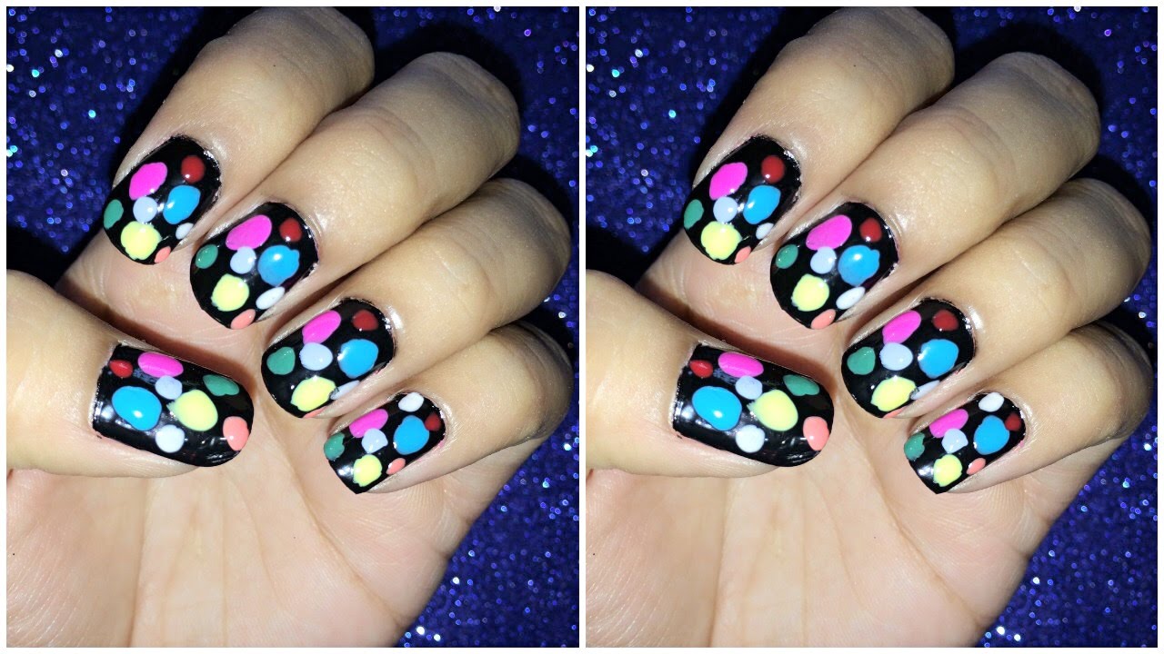 3. Easy Water Bubble Nail Art Tutorial for Beginners - wide 8