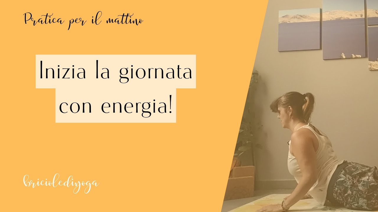 Inizia la giornata con energia! Breve pratica yoga per il mattino - YouTube