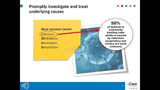 Module 4: Managing Delirium - sfCare Micro Learning