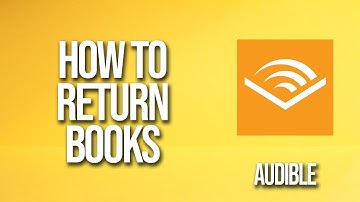 How To Return Books Audible Tutorial