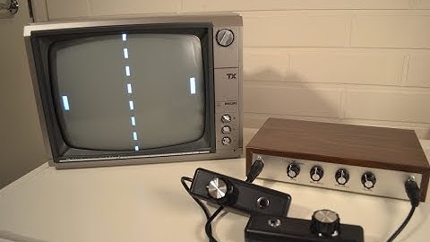 AnalogPong - a classic pong game without a microcontroller