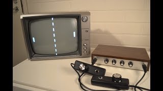 AnalogPong - a classic pong game without a microcontroller