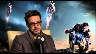 Robert Downey Jr Interview with Chris Stark - Scott Mills On Air Reaction