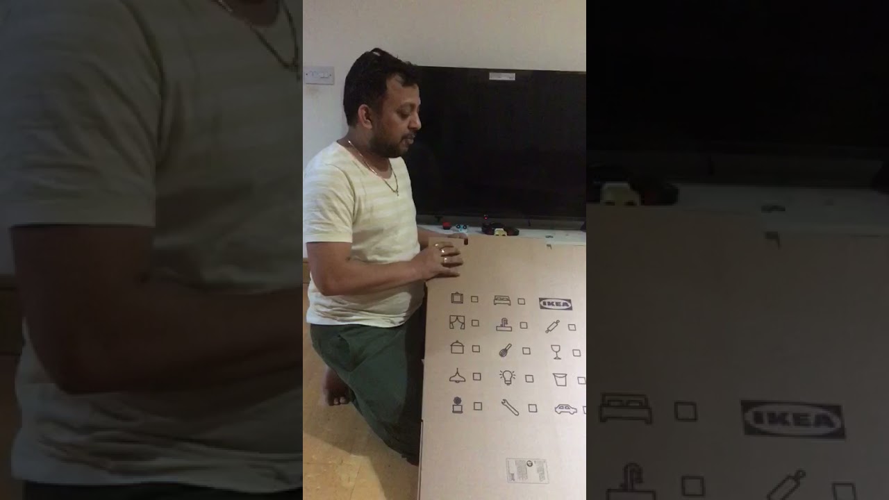 ikea packing box. house move. smart move. easy