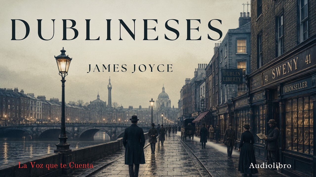Dublineses: James Joyce | Audiolibro completo en español | Voz humana real