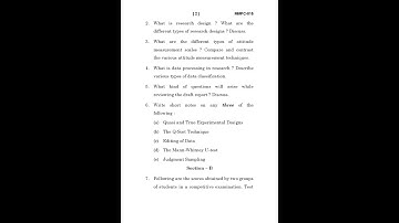 MMPC - 015   June 2023 Question Paper