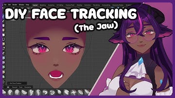 How To Make Your Own VRoid Face Tracking With Blender! - The Jaw