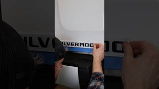 How to remove badges on your car or truck and install new badge #automobile #diy #howto  #detailing