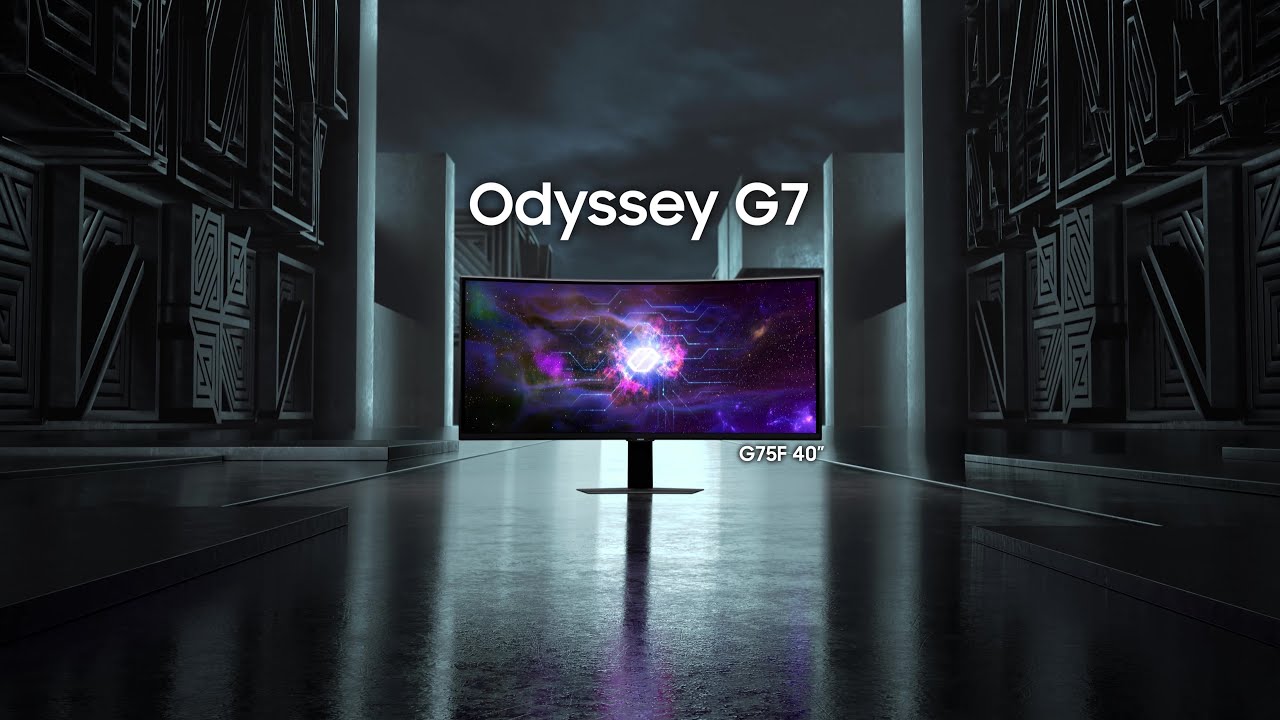 Samsung Odyssey G7 (G75F) 180Hz WUHD Curved Gaming Monitor Official Video