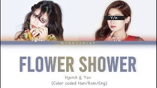 Hyuna 현아 You - Flower Shower Lyrics Color Coded Hanromeng