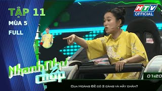 Nhanh Như Chớp 5 | Tiến Luật bị gọi tên, Đạt Long Vinh hát nhạc nền cho đội bạn | Tập 11 (9/3/2024)