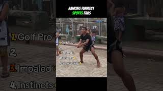 Ranking Funniest Sports Fails
