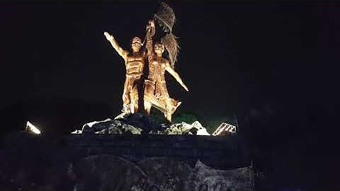 Wajah Baru Alun Alun Tasikmalaya Menyambut Bulan Ramadhan, Penuh Warna Warni Lampu Hias