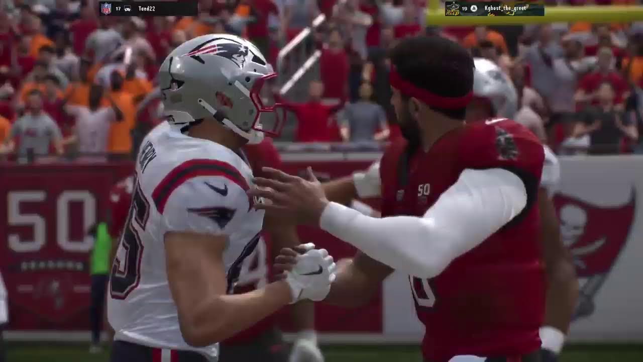 Gameday S1 Wk9 Buccaneers vs Patriots