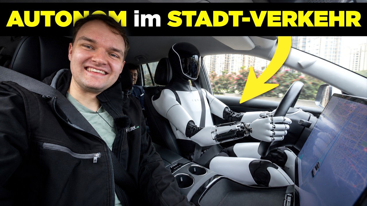 Ich bin 30 Minuten im Robotaxi gefahren - das ist passiert!
