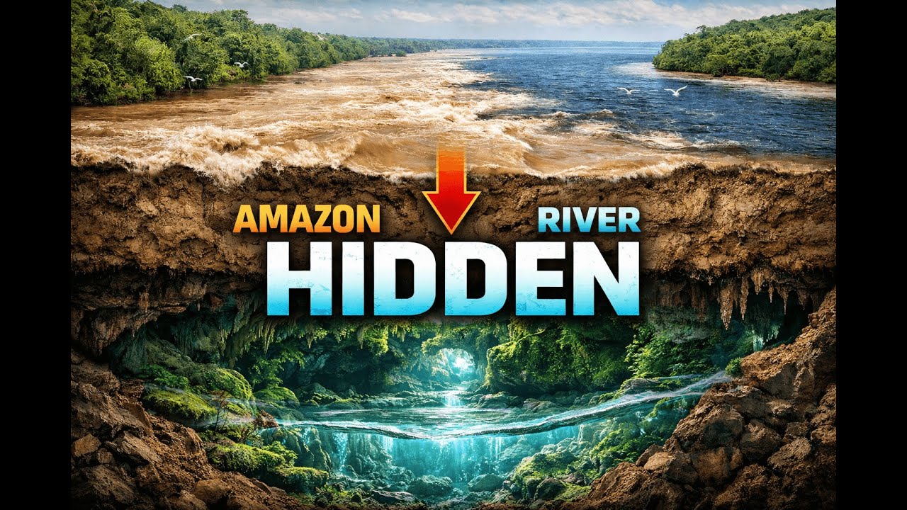 A River Is Flowing Under the Amazon... And It's Real