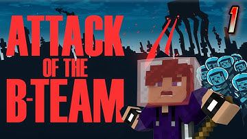 Minecraft: Attack of The B-Team! Episode 1 - The HUGE Journey Begins!