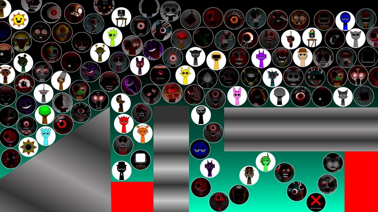 ALL 160 Sprunki Phase 1 - 8 Survival Marble Race #2