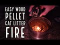 TomShoo Gasifier Stove  - Cat Litter Wood Pellets - Easy Fire Ignition - Take 2