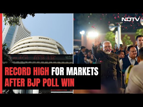 Markets At All-Time High On State Elections Boost | Assembly Election Results - NDTV
