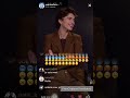 Timothe chalamet speaking french on tiktok with english subtitles