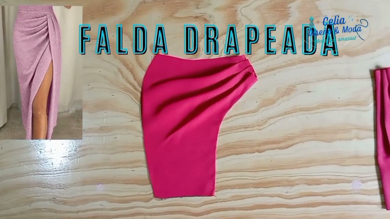 TUTORIAL DE FALDA DRAPEADA