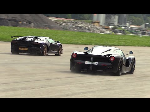 Lamborghini Aventador SVJ vs Ferrari LaFerrari