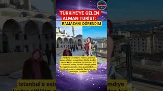 Türkiyeyi Gezmeye Gelen Alman Turi̇st Buraya Aşık Oldum...