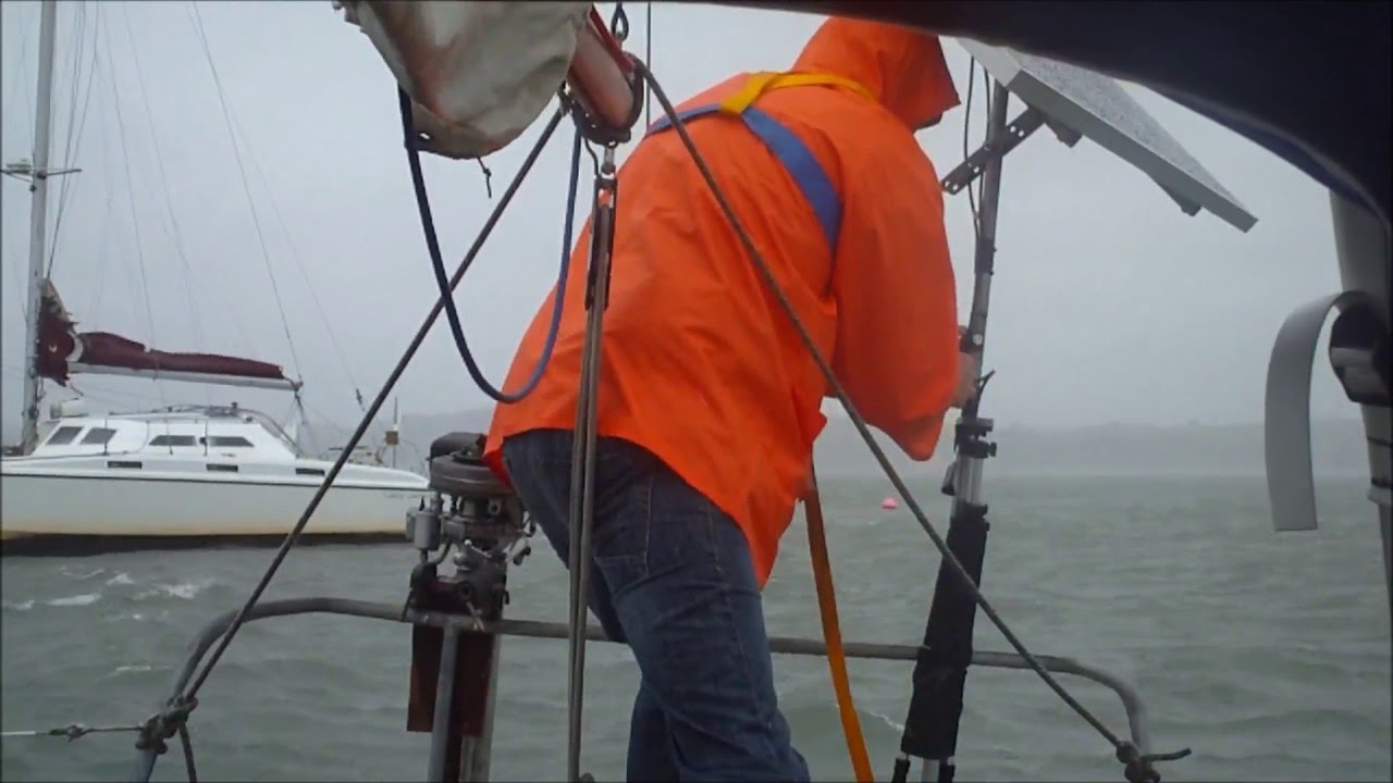 small sailboat, Single handed  Sailing around Ireland