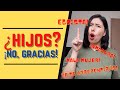 “NO HIJOS 🚫” (por decisión y convicción😉👊)