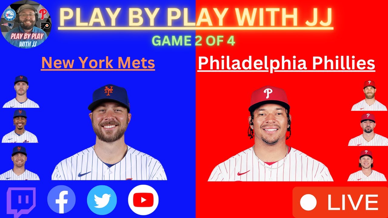 Philadelphia Phillies vs. New York Mets LIVE PLAYBYPLAY (092223) 
