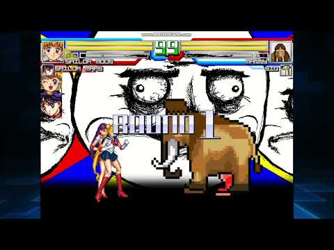 M.U.G.E.N Request 3: Sailor Moon & Sailor Mars VS Manny And Sid