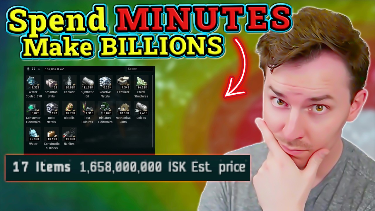 How 20 Minutes A Month Pays Me BILLIONS 🪐 EVE Planetary Industry Guide 4